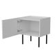 2. Bedside table 2 pcs LUCCA 47x40x52 white