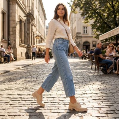 23. M.Daszyński W SAN33C beige shoes
