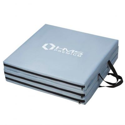 2. HMS MGS02 foldable gymnastics mattress gray 1800x600x500mm