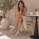 9. Rieker V7904-90 Women's Leather Wedge Sandals