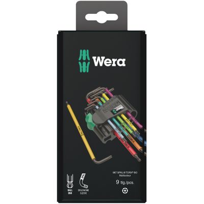 6. WERA Torx key set 9 pieces