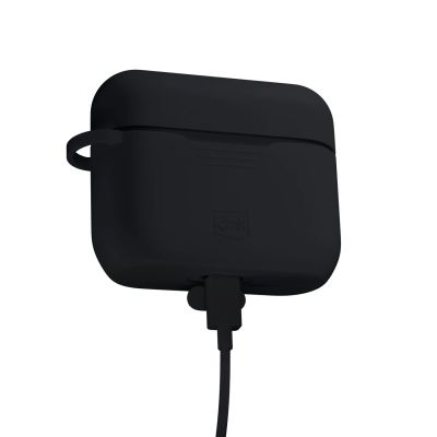 6. 3mk Silicone AirPods Case for AirPods Pro 3 - Black
