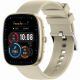 5. GRAVITY GT18-7 Women's Smartwatch Beige Silicone Strap + Black Strap