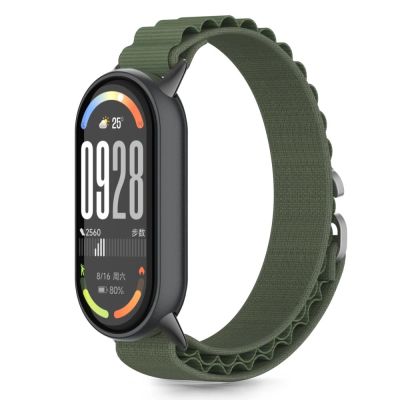 Tech-Protect Nylon Pro Strap for Xiaomi Smart Band 8 / 9 / 10 / NFC - Green