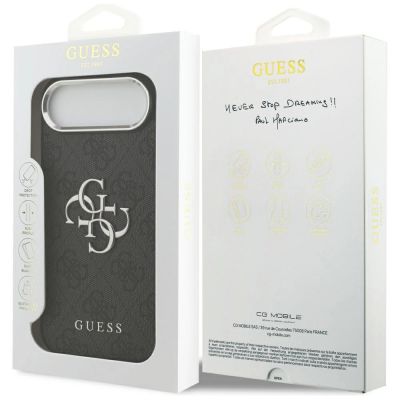 8. Guess 4G Big 4G Classic Logo case for iPhone 17 Air - black