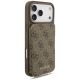 3. Guess 4G Cardslots & Magnetic Closure Crossbody Case for iPhone 18 Pro / 17 Pro – brown