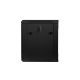 8. Lanberg WF01-6409-10B single-section cabinet (9U; 502mm / 600mm / 450mm; wall-mounted; Glass; 19''; black)
