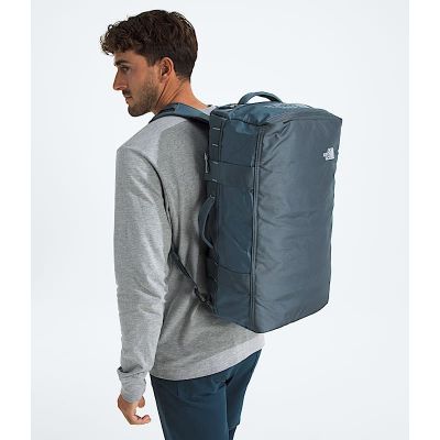 4. The North Face Base Camp Voyager Duffel 42L - Grey/Frost Grey
