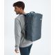 4. The North Face Base Camp Voyager Duffel 42L - Grey/Frost Grey