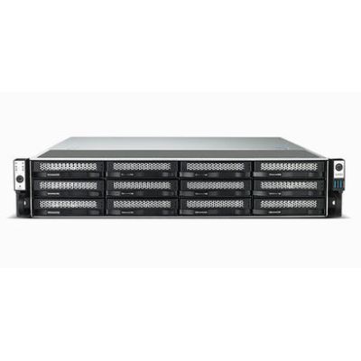 TERRAMASTER U12-500 PLUS, 2U 12-bay NAS, 10-core, 16GB DDR5, Diskl