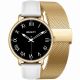 14. Smartwatch Gravity Gold Bracelet + Strap GT33-2