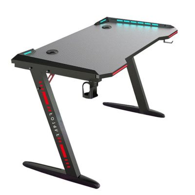 5. Raptor GT100 Gaming Desk 120x60cm RGB Black