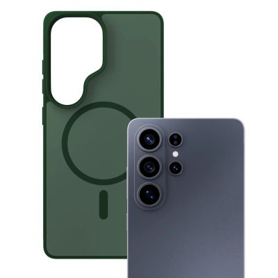 10. 3mk Smoke MagCase for Samsung Galaxy S26 Ultra - green