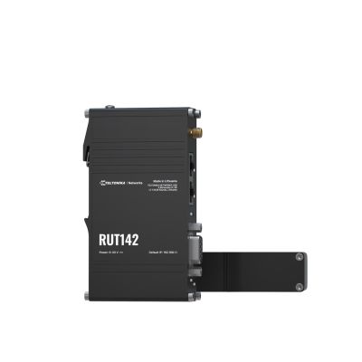 Teltonika Industrial Router RUT142 WiFi 4, RS232, 2x RJ45 100Mb/s, IP30