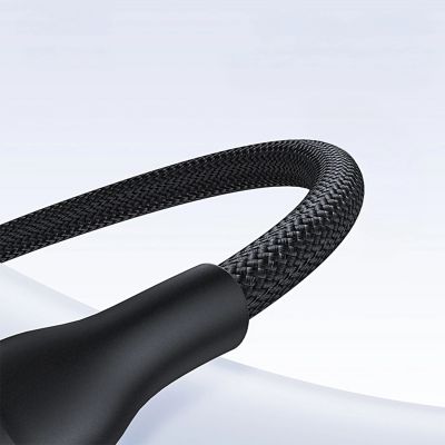 12. Baseus Flash Series 3 3in1 cable 100W USB-C - USB-C+USB-C+ Lightning 1.5m + 3 x 0.25 m - black