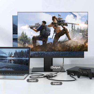 6. Tech-Protect HB07 HUB Adapter 2in1 HDMI 4K 60HZ - gray