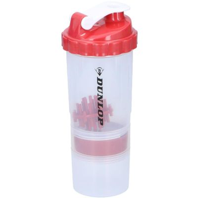 11. DUNLOP RED 550ML COCKTAIL SHAKER FOR NUTRITIONAL FOOD BOTTLE