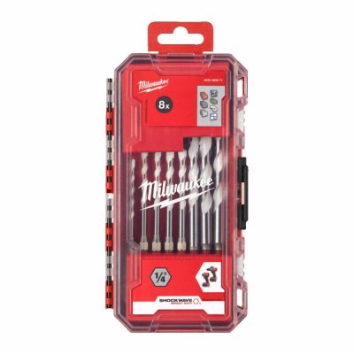 MILWAUKEE UNIVERSAL DRILL SET OF 8