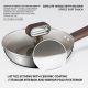 3. TITANCORE 28 cm Frying Pan with Lid MR-1260-28 MAESTRO