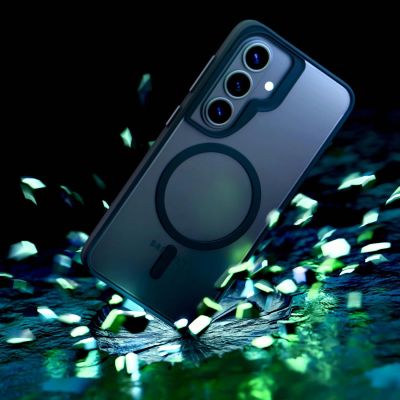 8. 3mk Satin Armor MagCase for Samsung Galaxy S26 - Transparent Black