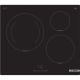 3. Bosch PUJ611BB5E 3-burner induction hob, touchscreen, with clock, black