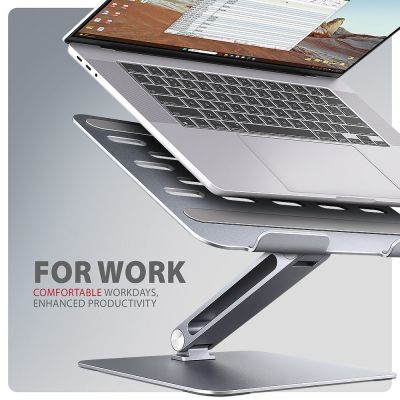 7. Axagon STND-LQ Laptop Stand Notebook Stand Gray 40.6 cm (16")