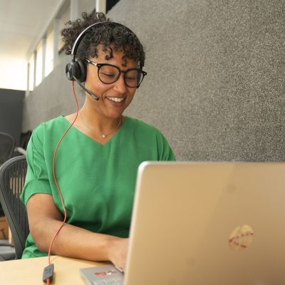 77. POLY Blackwire 8225 Stereo 8X225AA USB-C Headset with Microsoft Teams Certification + USB-C/A Adapter
