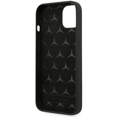 7. Mercedes Silicone Line Case for iPhone 13 mini - Black