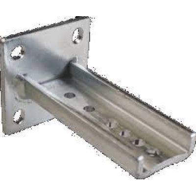 2. BFT SFR LB - long adjustable bracket (screwed) for a post for 1 actuator (N735003)