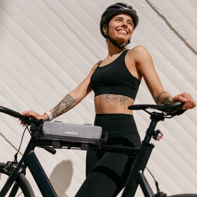 6. Wozinsky WBB37GRB bicycle bag with thermal insulation - gray