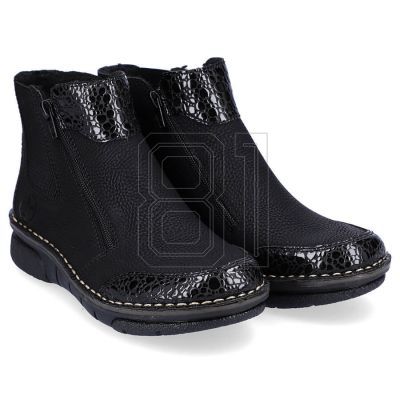 29. Comfortable, insulated ankle boots with zippers Rieker W RKR555