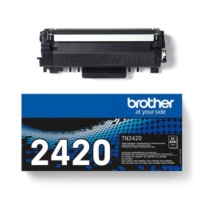 9. Brother toner black TN2420=TN-2420, 3000 pages.