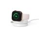 5. Tech-Protect A55 2in1 MagSafe 25W QI2.2 Wireless Charger + USB-C / USB-C Cable 100cm - White