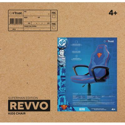 6. Trust GXT703SM REVVO KIDS SUPERMAN Gaming Chair