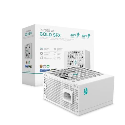 7. DeepCool PS750G-FE white power supply