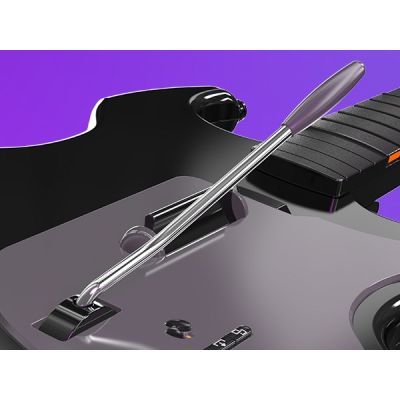 8. PDP Riffmaster Black, Gray Analog/Digital Guitar PC, Xbox One, Xbox Series S, Xbox Series X