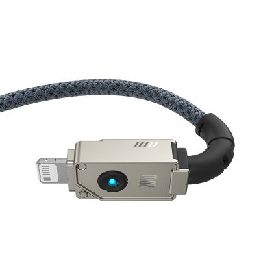 2. Baseus Unbreakable USB C-IP Cable 20W 2m (White)