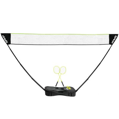 30. VIRTUFIT 2-IN-1 PORTABLE BADMINTON AND TENNIS SET - INCLUDES CASE AND RACKETS