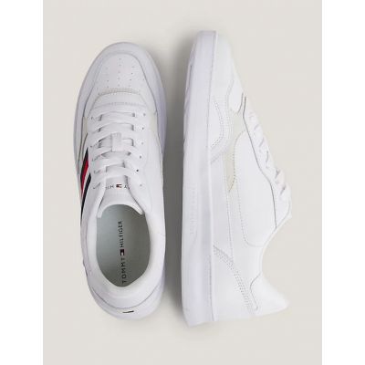 3. Tommy Hilfiger Court Cupsole Retro Lth Stripes M FM0FM04828YBS shoes
