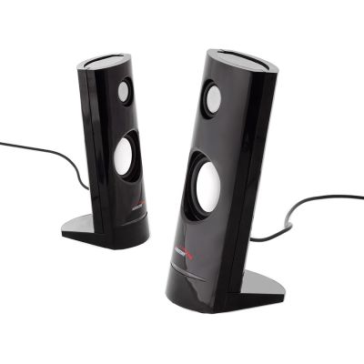 AUDIOCORE AC860 computer speaker set (2.0; black)
