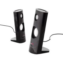AUDIOCORE AC860 computer speaker set (2.0; black)