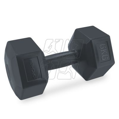 6. Spokey Monster dumbbells 2x 6 kg SPK-943623