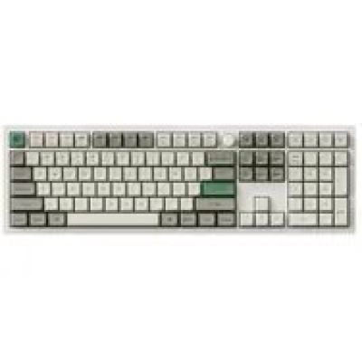 Keychron Q6 HE Gaming Keyboard USB + RF Wireless + Bluetooth QWERTY Dark Green, White