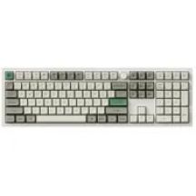 Keychron Q6 HE Gaming Keyboard USB + RF Wireless + Bluetooth QWERTY Dark Green, White