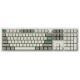 Keychron Q6 HE Gaming Keyboard USB + RF Wireless + Bluetooth QWERTY Dark Green, White