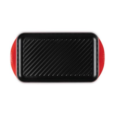 4. Le Creuset Grill Plate Extra Large 47x25x32cm Cherry
