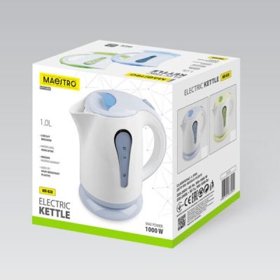 6. Electric kettle 1.7L 2200W MR-031-BLUE MAESTRO