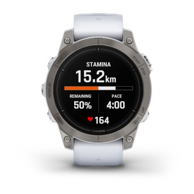 9. Garmin Epix Pro Gen 2 Sapphire 47mm Titanium Whitestone Sports Watch
