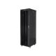 2. LANBERG FLOOR RACK CABINET 19" 42U 600X800 GLASS DOOR LCD BLACK FF01-6842-12BL (FLAT PACK)