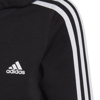6. adidas Essentials 3 Stripes Full-Zip Hoodie Jr IC3634
